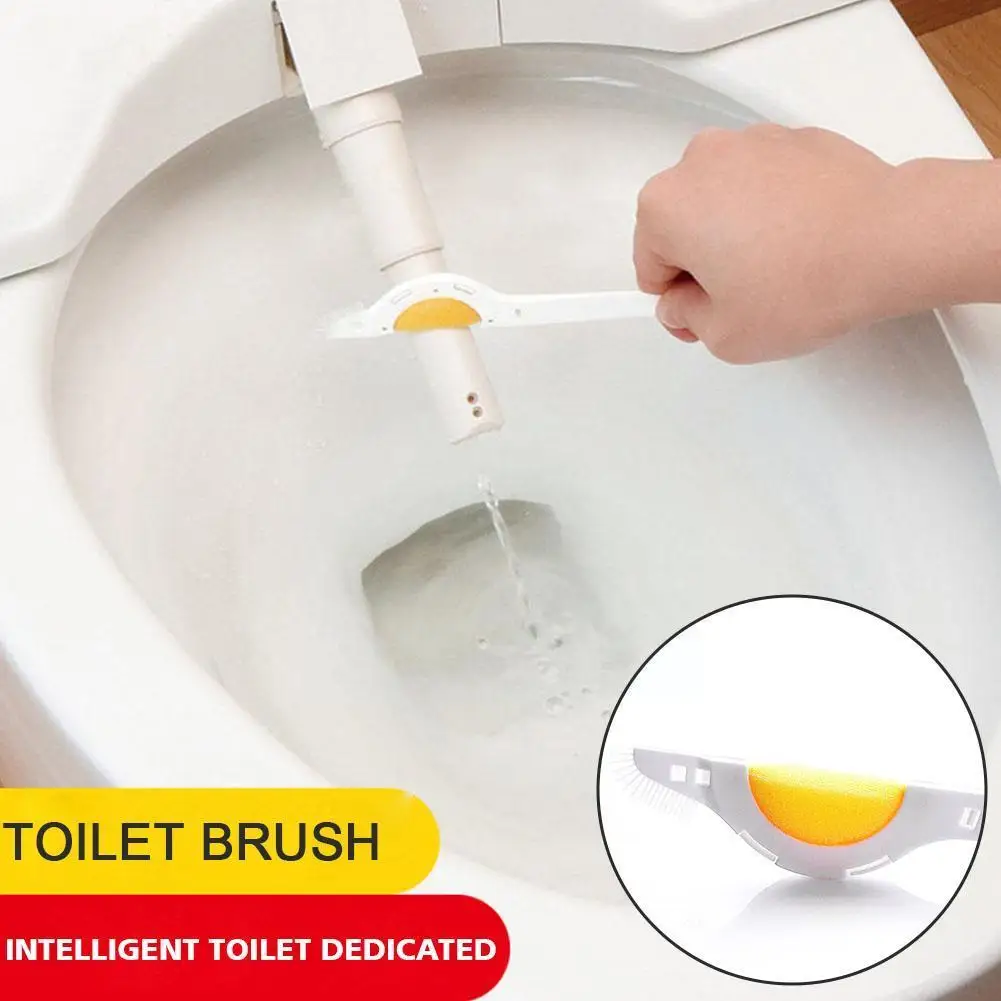 

1Pcs Toilet Nozzle Brushes Soft Toilet Cleaning Brush Corner Tools Toilet Bathroom Brush Pipe Flush Sponge Accessories Clea Q4I2