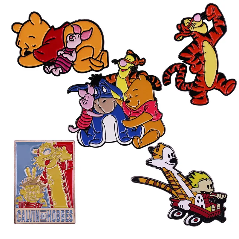 CuteTiger брошь, эмалированный штифт головные уборы одежда рюкзак Украшение Ювелирные изделия Аксессуары Поклонники подарок CuteTiger брошь, эмалированный штифт головные уборы одежда рюкзак Украшение Ювелирные изделия Аксессуары Поклонники подарок