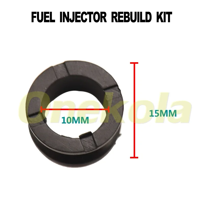 500pieces for Honda car Fuel injector rubber seals repair kit 15*10*8.2mm 16473-PD6-000 16450-P8A-A00 16450-P0A-000