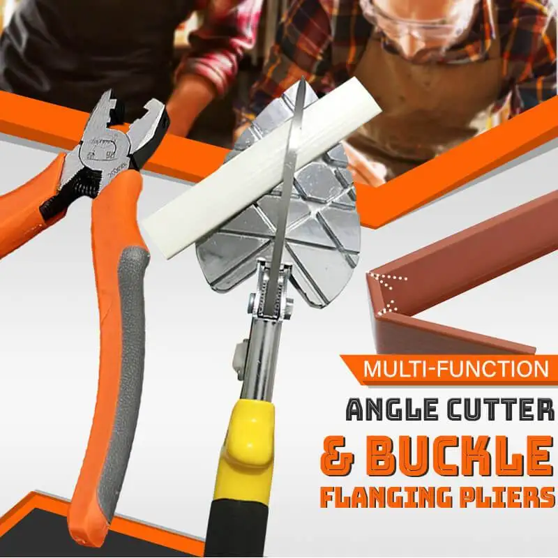 

45 /90 Degree Edge Angle Scissors Multi-function Angle Scissors Wire Slot Cutter V-shaped Buckle Folding Pliers Woodworking Tool