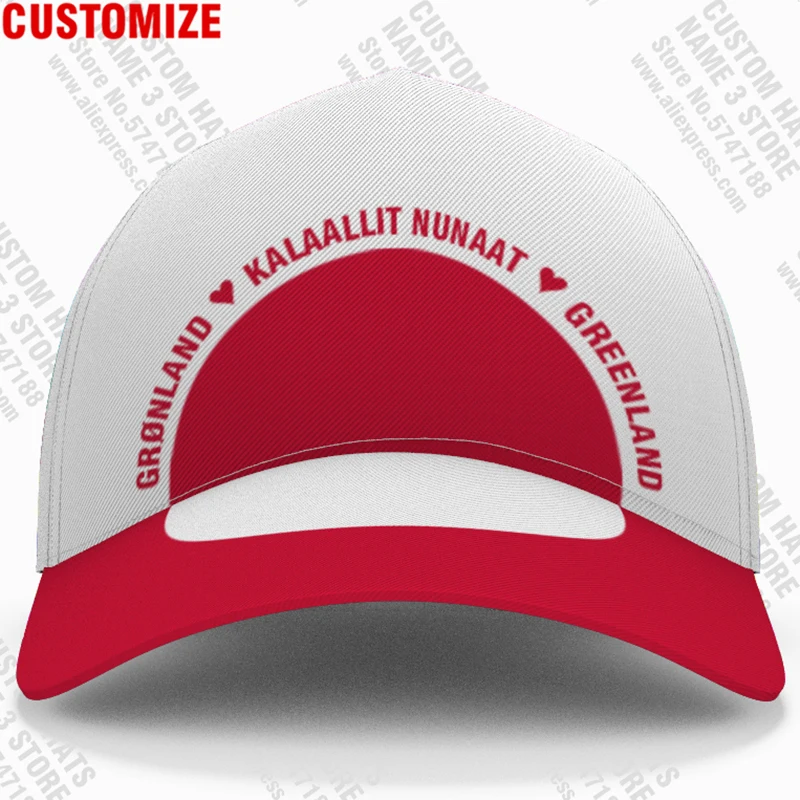 Гренландия бейсбольные кепки бесплатно 3d пользовательский логотип футбольной