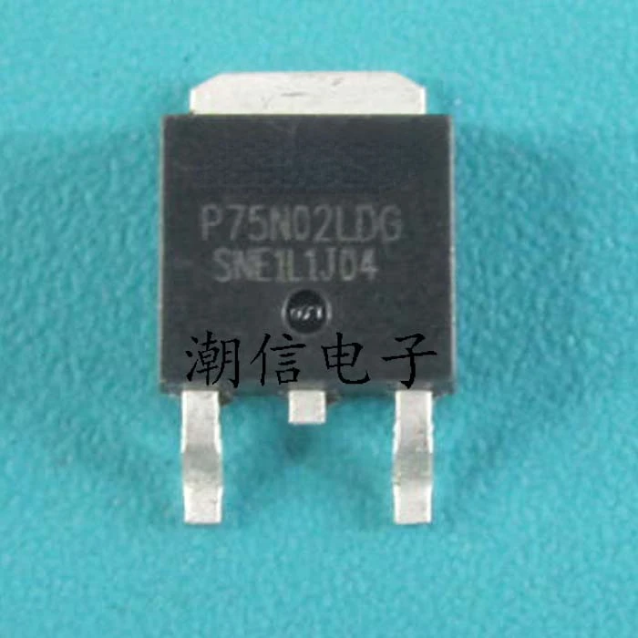 

10 шт./лот новый оригинальный P75N02LD P75N02LDG 75A25V TO-252 MOS трубка, широко используемая в материнских платах