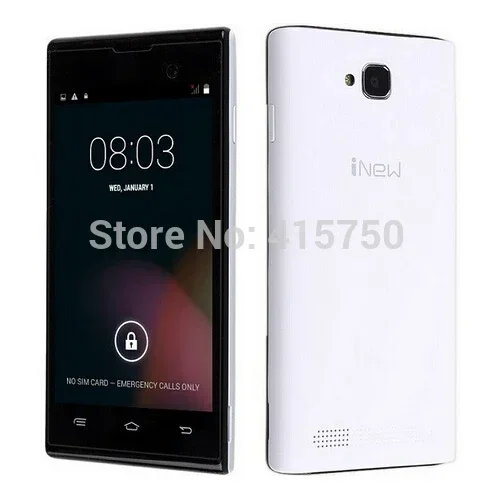 iНовый аккумулятор для телефона 1400 мАч мобильных телефонов iNew U1 MTK 6572 Android 4.4 Celular