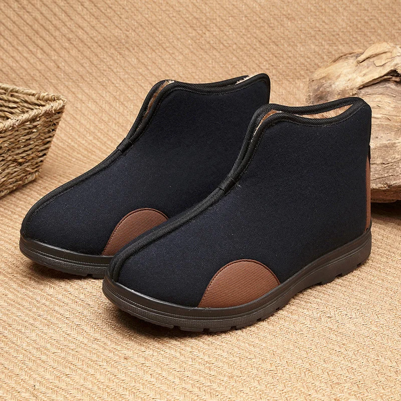 

Мужские ботинки 2023, зимняя обувь для мужчин, водонепроницаемые зимние ботинки, зимние ботинки, мужские теплые ботильоны с мехом, мужские бот...