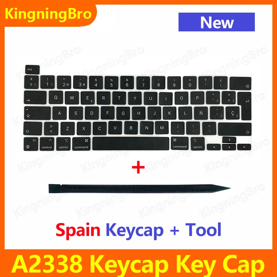 

Новая испанская клавиатура A2338, колпачки клавиш для Macbook Pro 13 ", колпачок клавиш M1, колпачок клавиш 2020 EMC 3578