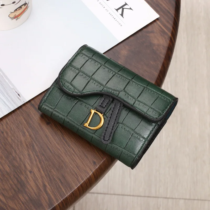 

Women Short Wallet New Small Fashion Luxury Brand Leather Purse Ladies Card Bag for Women Clutch Female Purse Money Clip Wallet