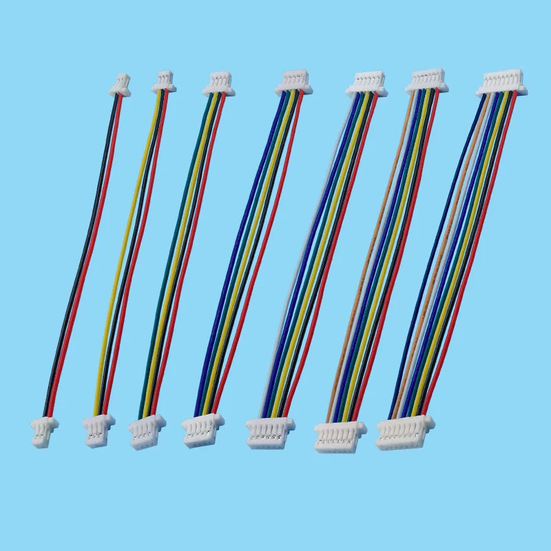 

Мини JST SH 1,0 мм проводной разъем, штекер SH 1 мм, 2 3 4 5 6 7 8 контактов, электронные клеммы «сделай сам», провода, кабель 28AWG 10 см