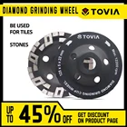 Алмазный шлифовальный круг TOVIA 125 мм, алмазный шлифовальный круг для бетона, камня, мрамора, гранита, абразивный Полировочный диск 5 дюймов