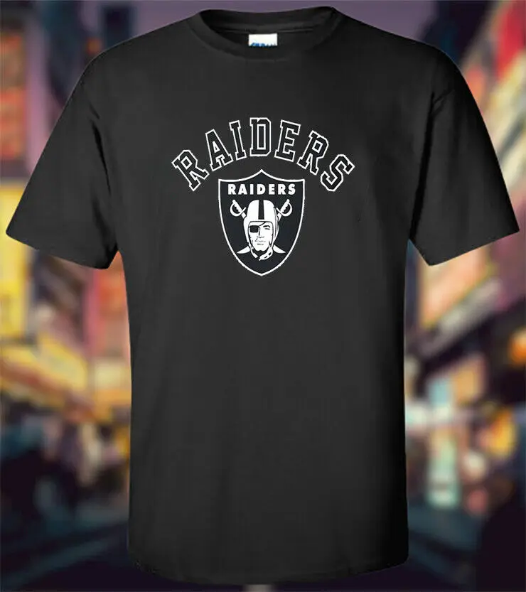 

NEW Las Vegas Raiders With Logo T Shirt S - 2XL