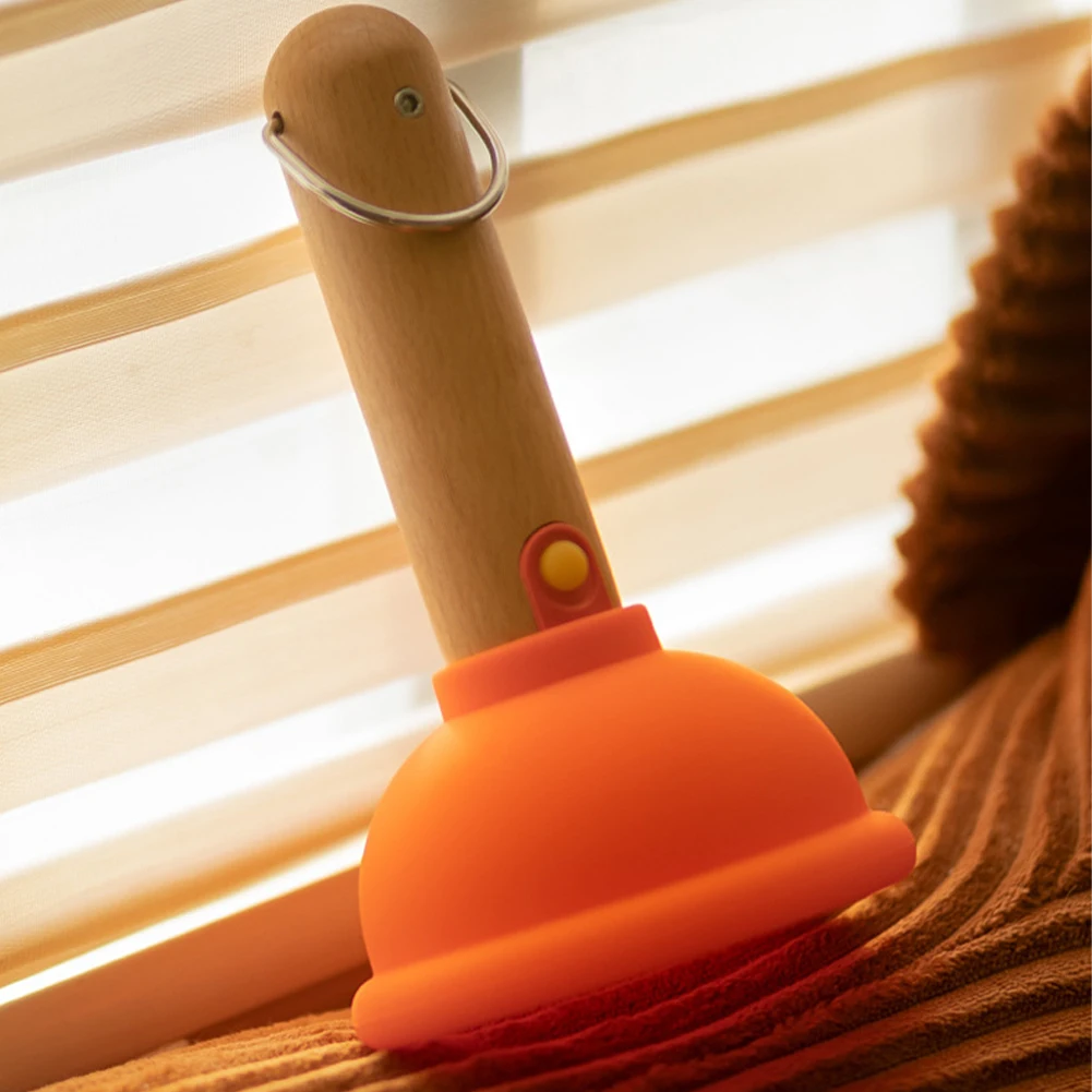 Плунжеры забавная Ночная функция плавное затемнение милая Туалетная плунжерная