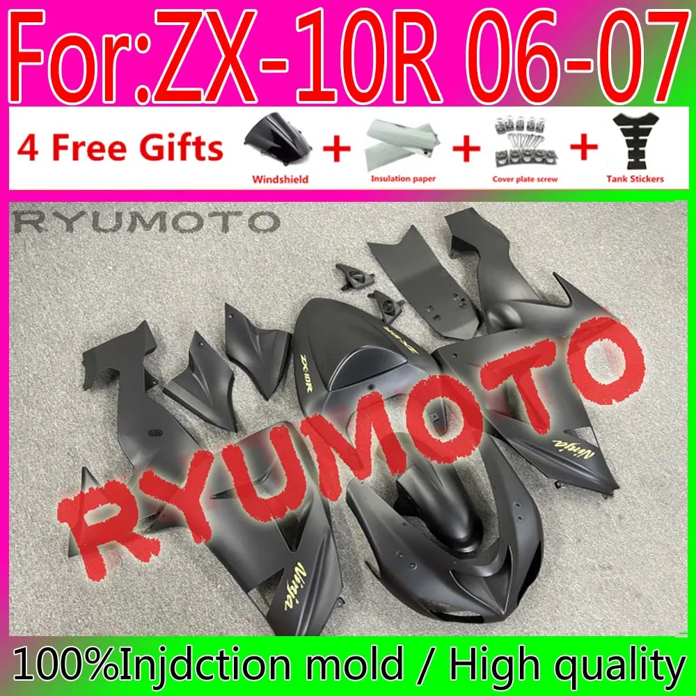 

Обтекатели для кузова нового мотоцикла ABS под давлением 100% Обтекатели для KAWASAKI ZX10R 06 07 ZX-10R ZX10 2006 2007