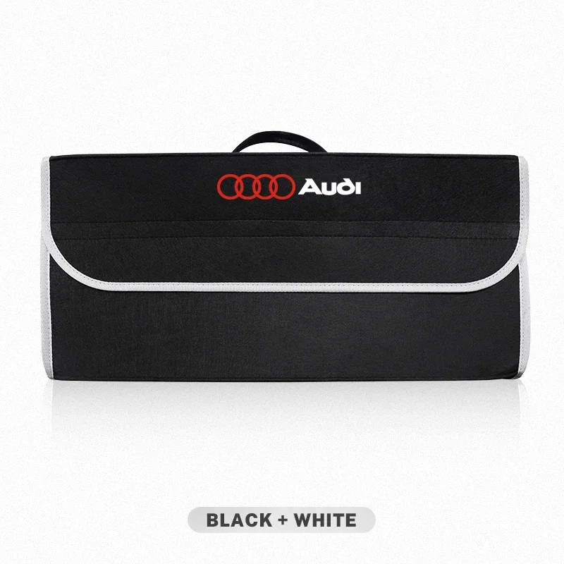 

Автомобильная сумка для хранения, складной дорожный ящик для уборки, чехол для инструментов в багажнике для Audi A1 A2 A3 A4 A5 A6 A7 A8 Q1 Q2 Q3 Q4 Q5 Q6 Q7 Q8 TT S5 B8 S1