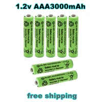 2022 new 3000mah 1 2v aaa ni mh rechargeable battery for flashlight camera wireless mouse toys pre charged batteries