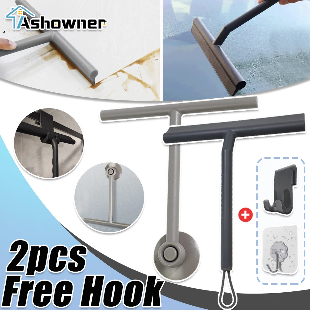 

Скребок для душа, силиконовый скребок для очистки стекла автомобиля, зеркала, ванной комнаты