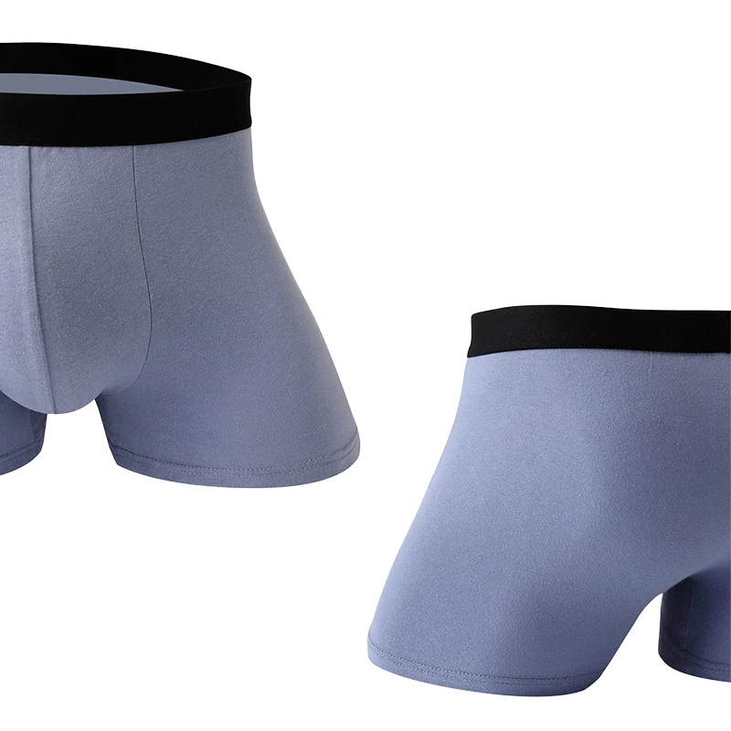 Mens Cotton Boxers Men's Panties Sexy Shorts Graphene Antibacterial Underwear Male Underpants Men Underware Wholesale 5PCS