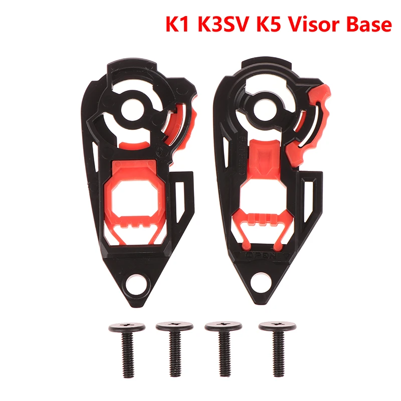 1 пара деталей для мотоциклетного шлема аксессуары козырек базовый замок K1 K3SV K5