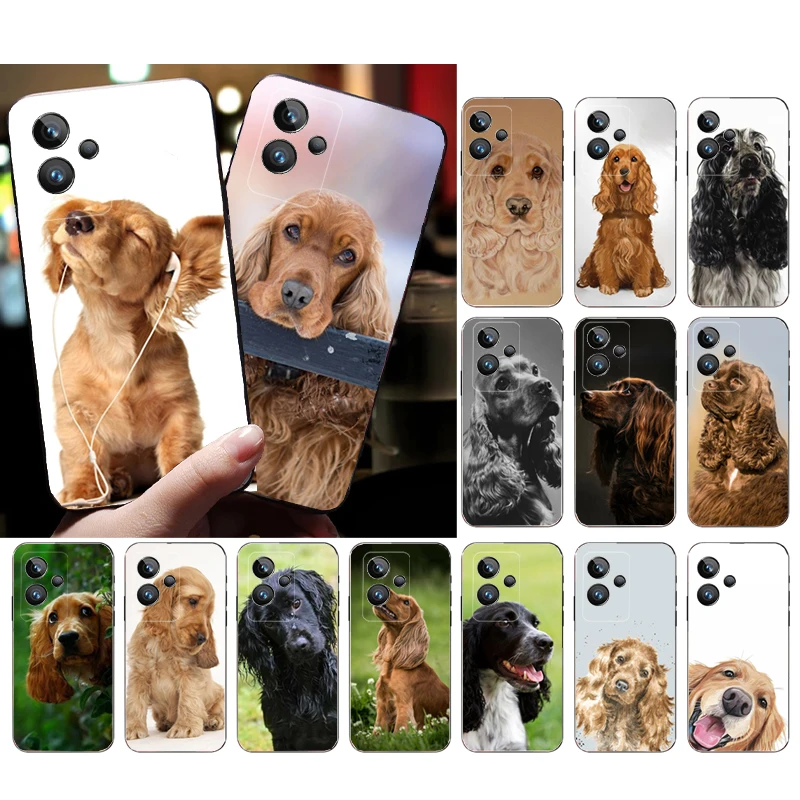 

Phone Case for OPPO Realme GT 2 Pro X2 Pro XT C25S 9 8 7 6 Pro 6i GT Master C3 C21 C21Y C11 X3 SuperZoom Cocker Spaniel Dog