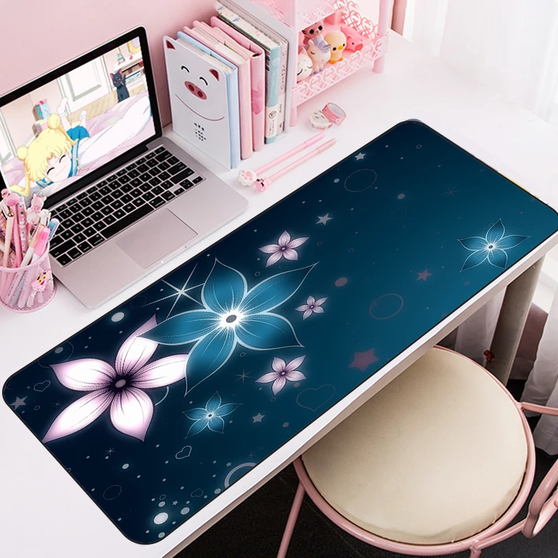 

MRGLZY Flower Notepad Small Mouse Pad Computer Game Game Accessories Desk Blanket Player Game Mouse Pad