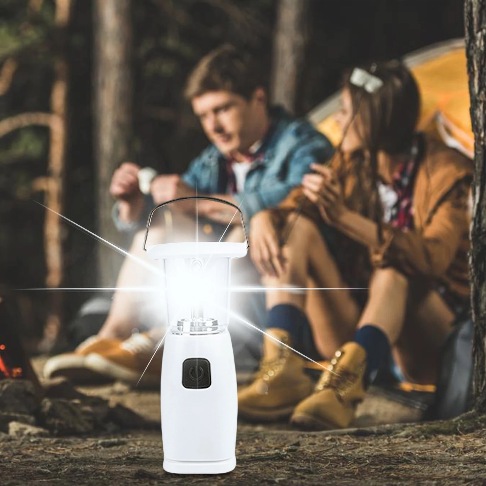 Ручной светодиодный фонарь на солнечной батарее 6 светодиодов |