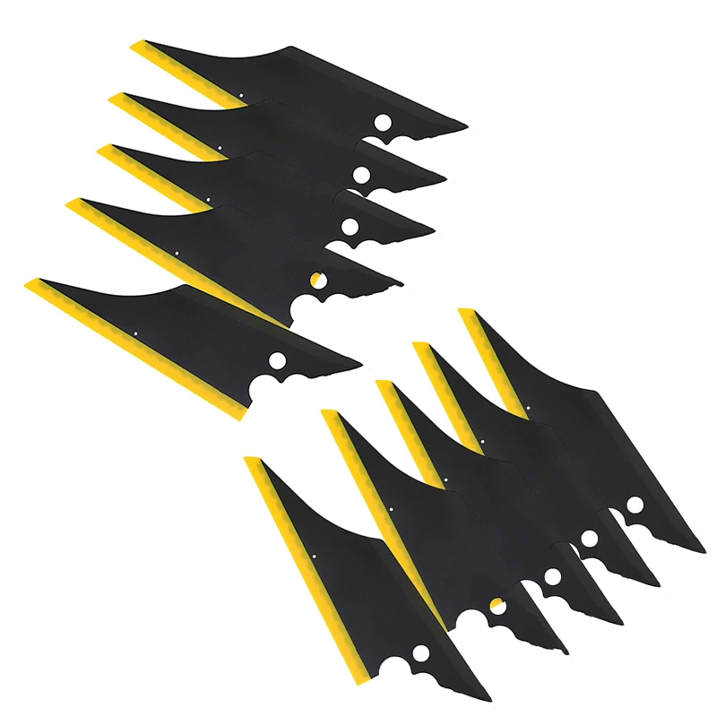 

5/10 шт. профессиональный автомобильный виниловый инструмент для установки угловой вытяжки, ракель с резиновым лезвием, тонировка окон, инструмент для очистки, водяной дворник