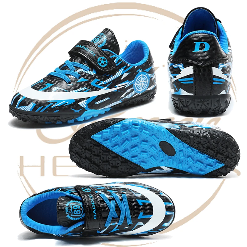 2023 Soccer Shoes Kids Football Shoes TF/FG Cleats Grass Training Sport Footwear Trend Sneaker For Boys Chaussures De Football