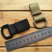 6x webbing clip outdoor backpack buckle carabiner camping hanger multi buckle fastener tactical waist bag hanger