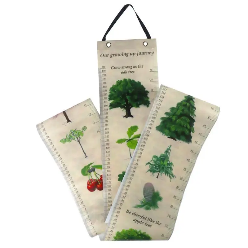 

Baby Growth Height Chart Hangings Ruler Wall Decor For Kids Canvas Removable Height Growth Chart Growth Ruler Wall Measurement