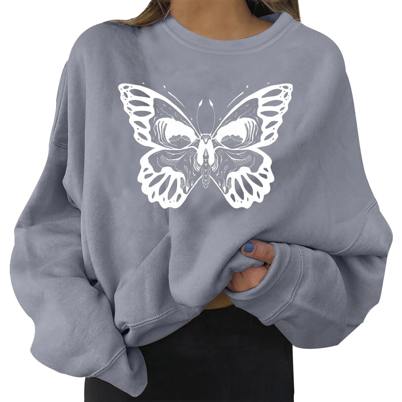 

Hoodie Long Zip Halloween Sweatshirts For Women Casual Short Crewneck Long Sleeve Print Shirt Thermal Jogging Suits Women
