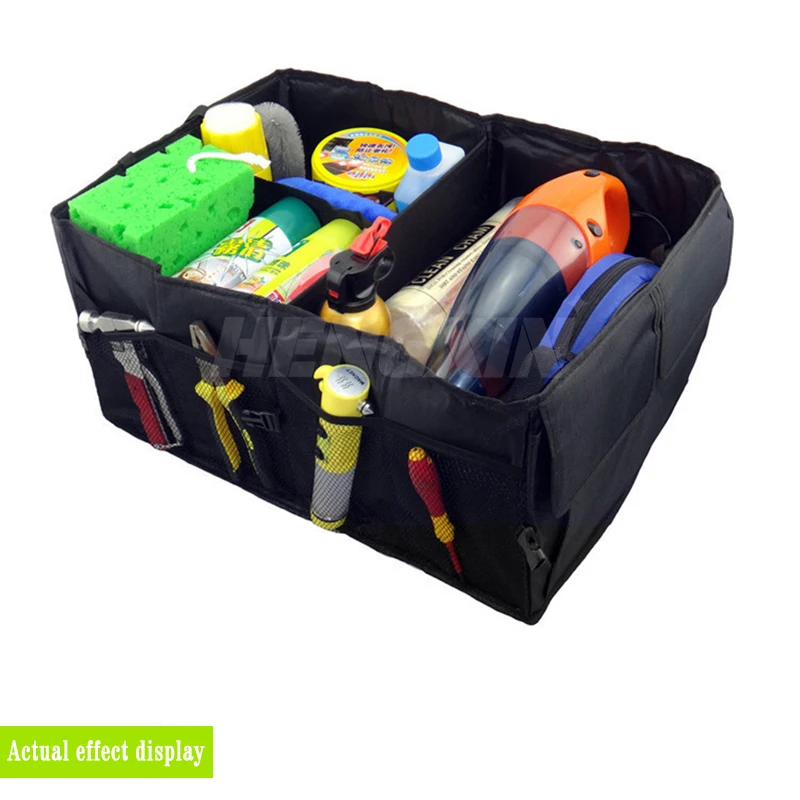 

Multipurpose Collapsible Car Trunk Organizer Box Large Capacity Tools Storage Bag Stowing Tidying Box Auto interior Accessories