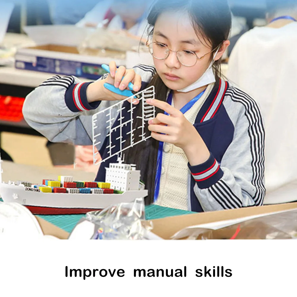 Модель Dongfang контейнер корабль электрическая сборка игрушки модели комплект