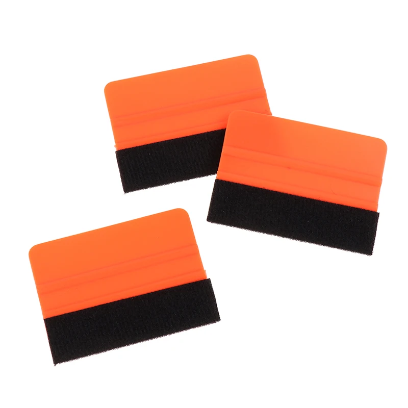 1 шт. виниловый скребок с фетровым краем для наклейки аппликатор тонировки окон