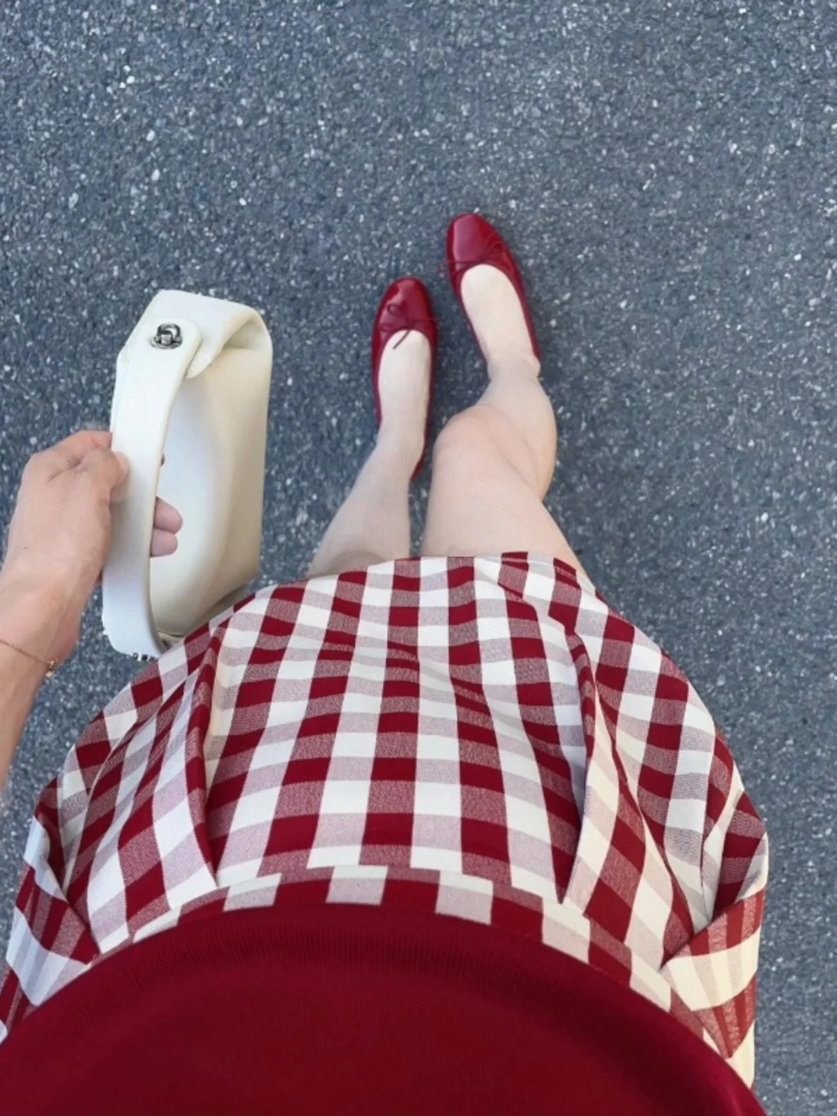 Европейские товары модный комплект в стиле вестерн допаминовый красный вязаный