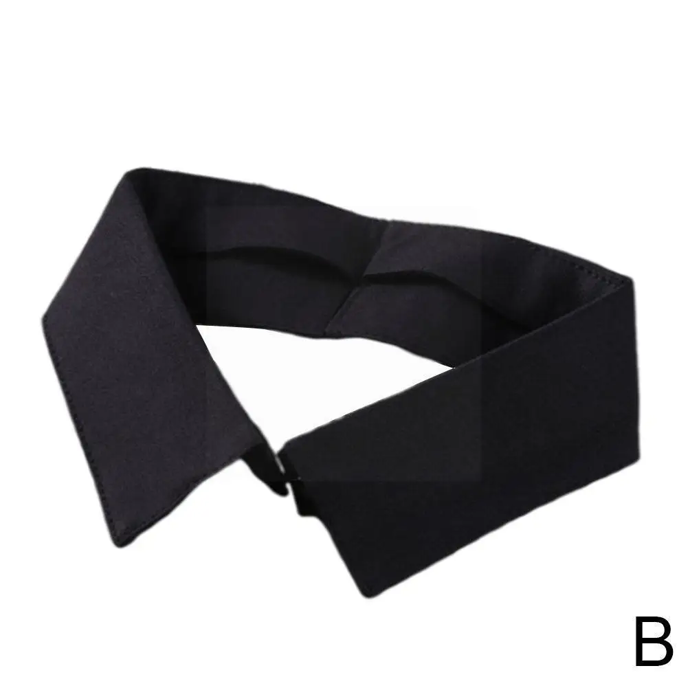 

1pcs Classic Black/white Collar Shirt Fake Collar Wild Collar Clothes Women/men Detachable Blouse Shirt False Lapel Accesso G2r4