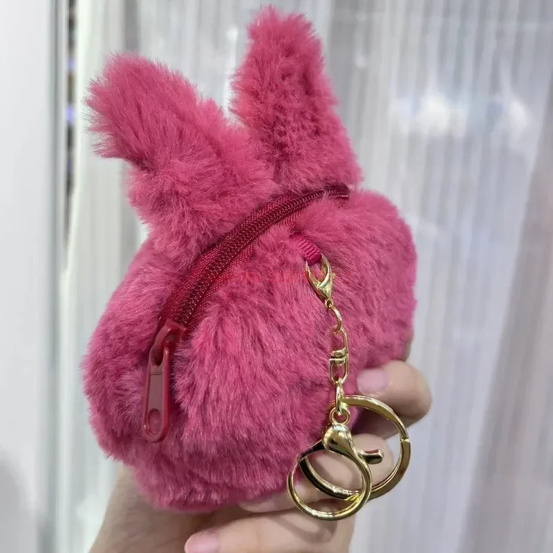 Новинка кошелек Labubu Zero симпатичная Детская плюшевая сумка мультяшная с милыми
