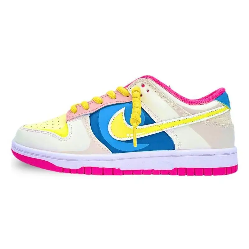 【Настроить】Nike Dunk Обувь для скейтбординга Женские кроссовки DZ5196-600