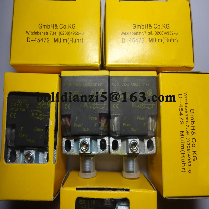 Новый датчик приближения NI50U-CK40-AP6X2-H1141 NI50U-CK40-AN6X2-H1141 NI50-CK40-AP6X2-H1141 В наличии