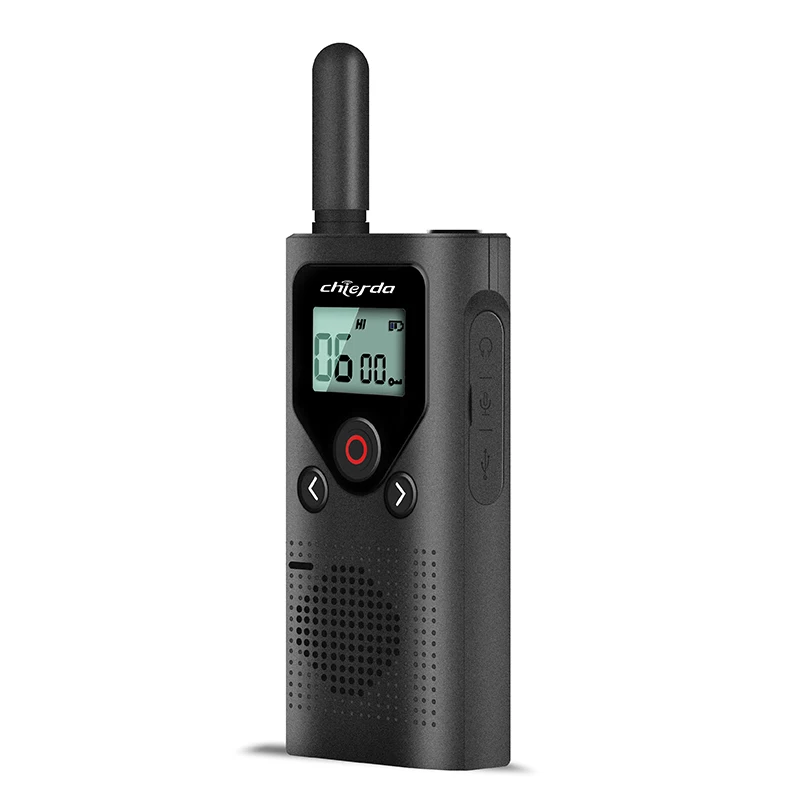 Chierda 18P NOAA Weather Channel  Two Way Radio 128CH Walkie Talkie Air Band Color Police Scanner Marine For Ounting Outdoor enlarge