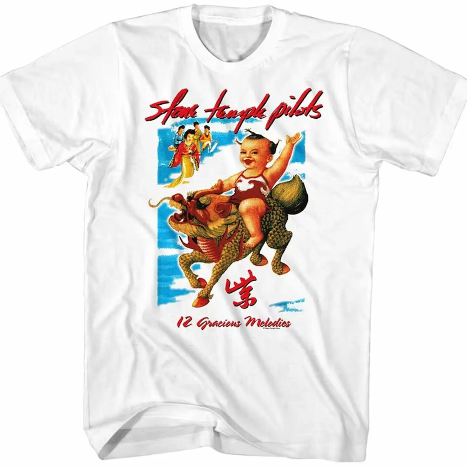 Футболка Stone Temple Pilots Gracious Melodies в подарок для фанатов унисекс S-5Xl