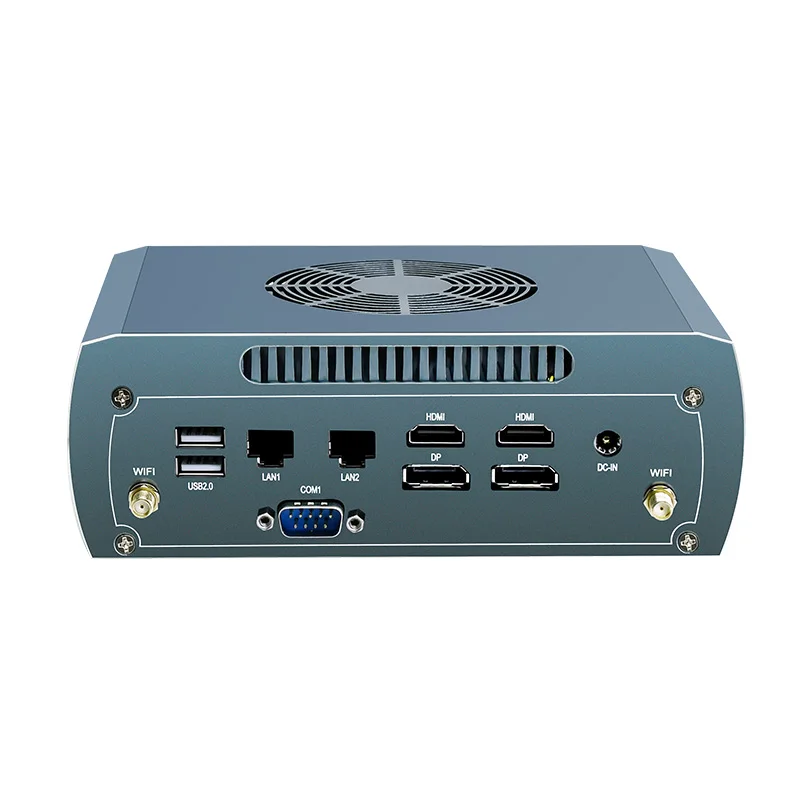 Фото Мини-ПК Topton FU03 на базе AMD Ryzen 9 8945HS ES / 7 8845HS ES, 2x2.5G LAN, 2xDDR5, 2xNVMe, Barebone, для файрвола, игровой компьютер, 4x8K, WiFi6 №4