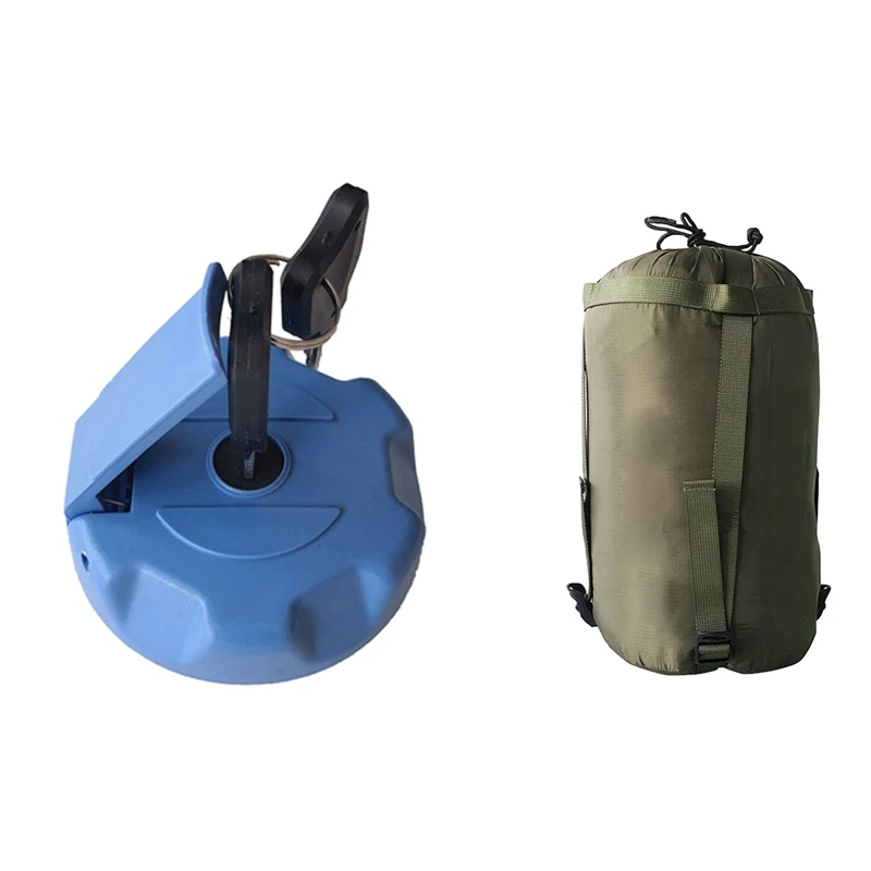 

Car-Styling Fuel Tank Cover With Lock 21281404 With Outdoor Sleeping Bag Compression Sack Army Green