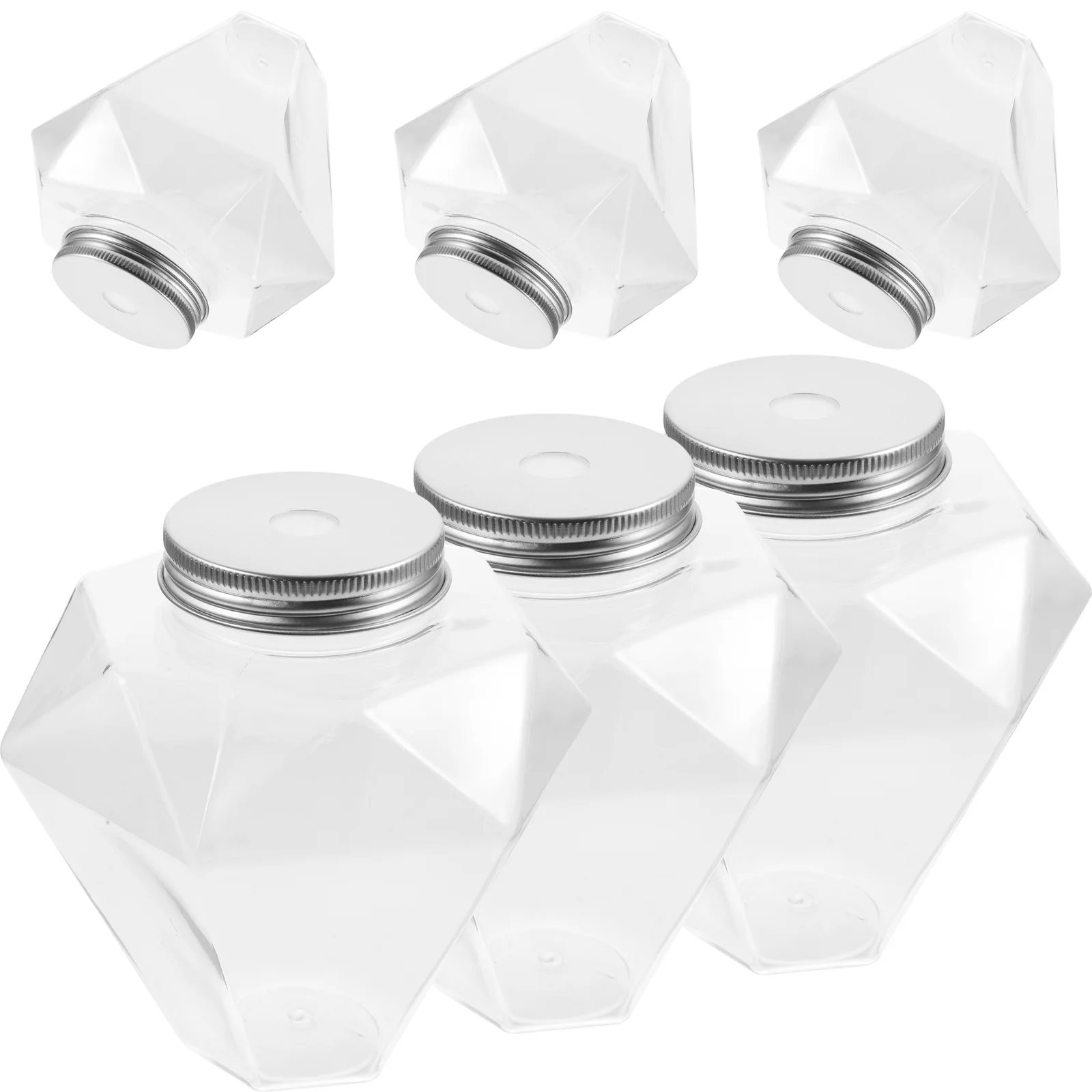 

Sealing Juice Plastic Containers Transparent Small Plastic Milk Portable Multipurpose Drink