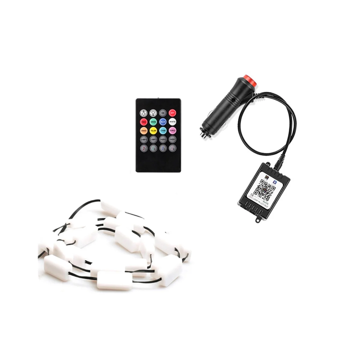 RGB-лента для лобового стекла автомобиля