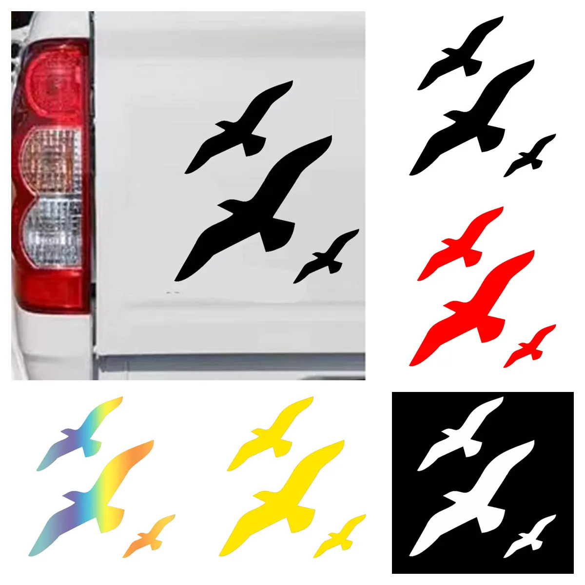 

High Quality BIRD SEAGULL Die-cut Car Sticker Suitable for PVC Decal on Helmet Off-road Vehicle Body Surfboards