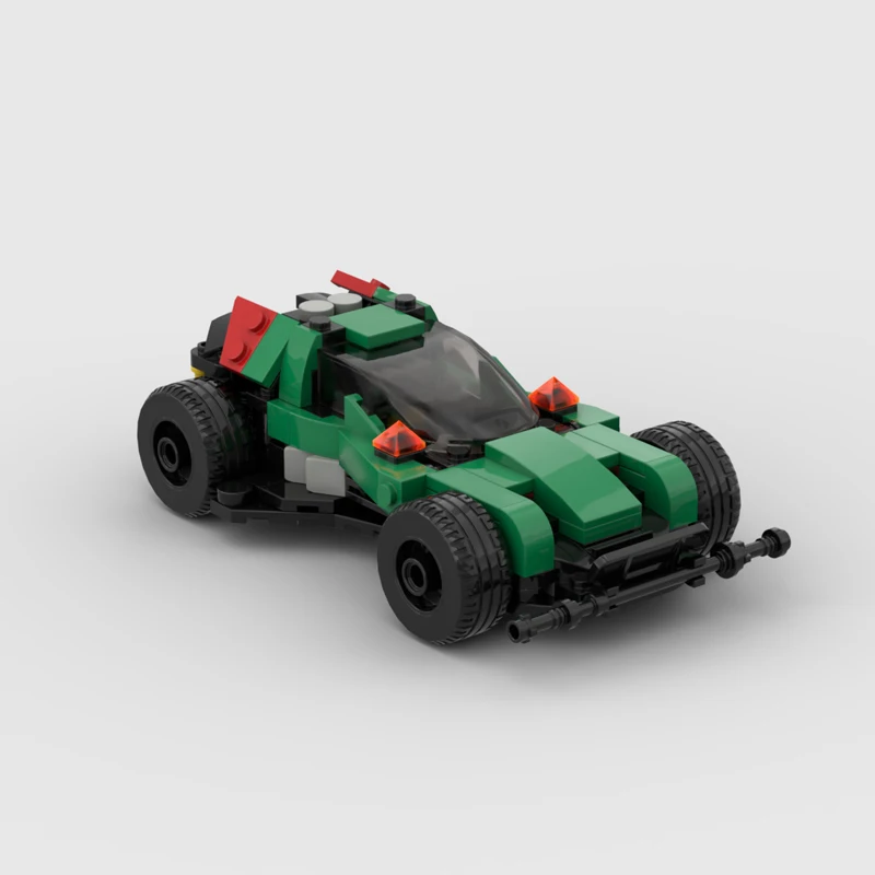 Конструктор MOC Dash Warrior 4WD игрушечная кукла-Император танцующая стреляющая звезда