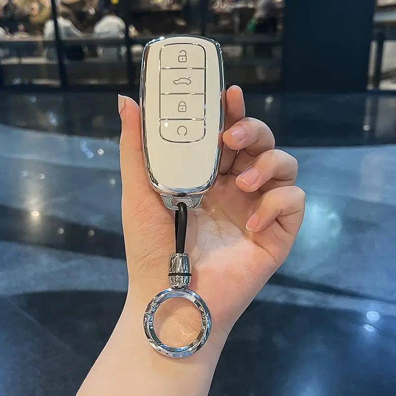 Для Chery Tiggo 8 Pro 8plus Новинка 5 plus 7pro 7 Max Omoda C5 защитный чехол-брелок из ТПУ для