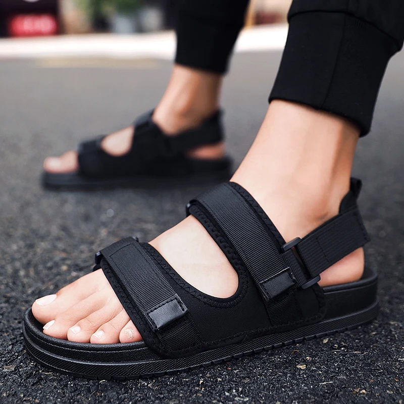 

Men's Sandals Simple Casual Summer Shoes Comfortable Sneakers Outdoor Beach Vacation Black Sandals New Men's Casual Sandals Shoe