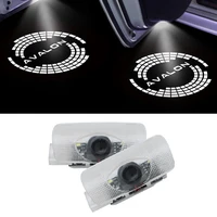 2pieces car door led welcome light for toyota avalon shadow lamp logo laser projector ghost light accessories
