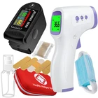 Пульсоксиметр на кончик пальца, медицинское оборудование, Портативный Миниатюрный измеритель насыщения крови кислородом, оксиметер, ушной термометр