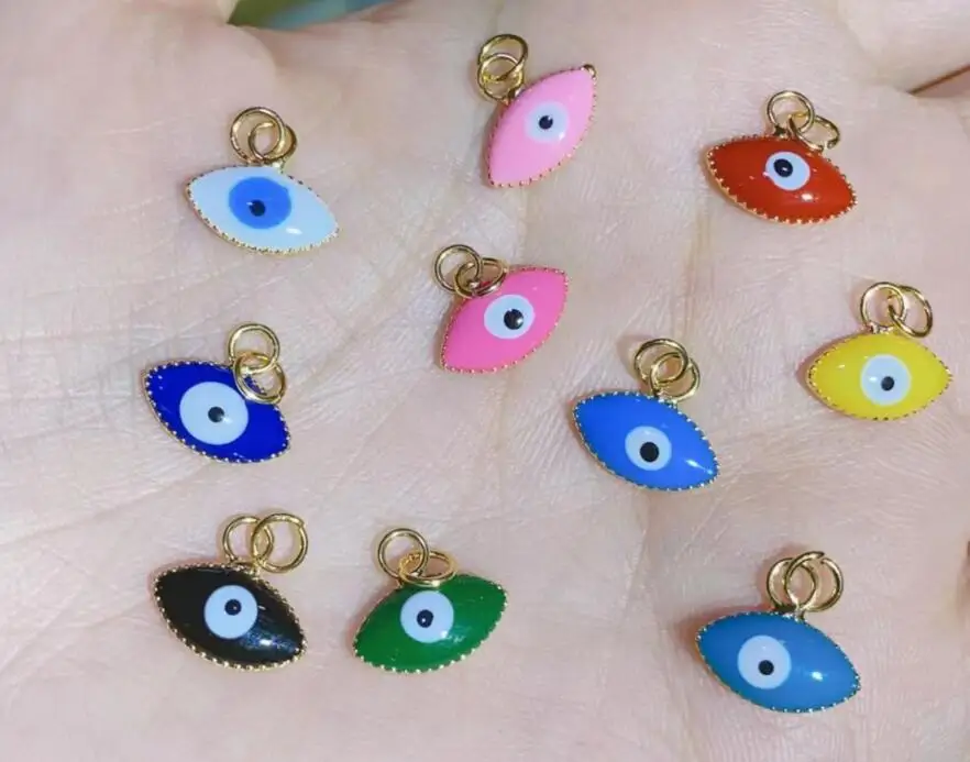 

2 шт., эмалевые подвески в форме сердца для женщин