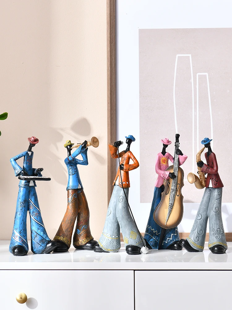 

Creative retro band art ornaments